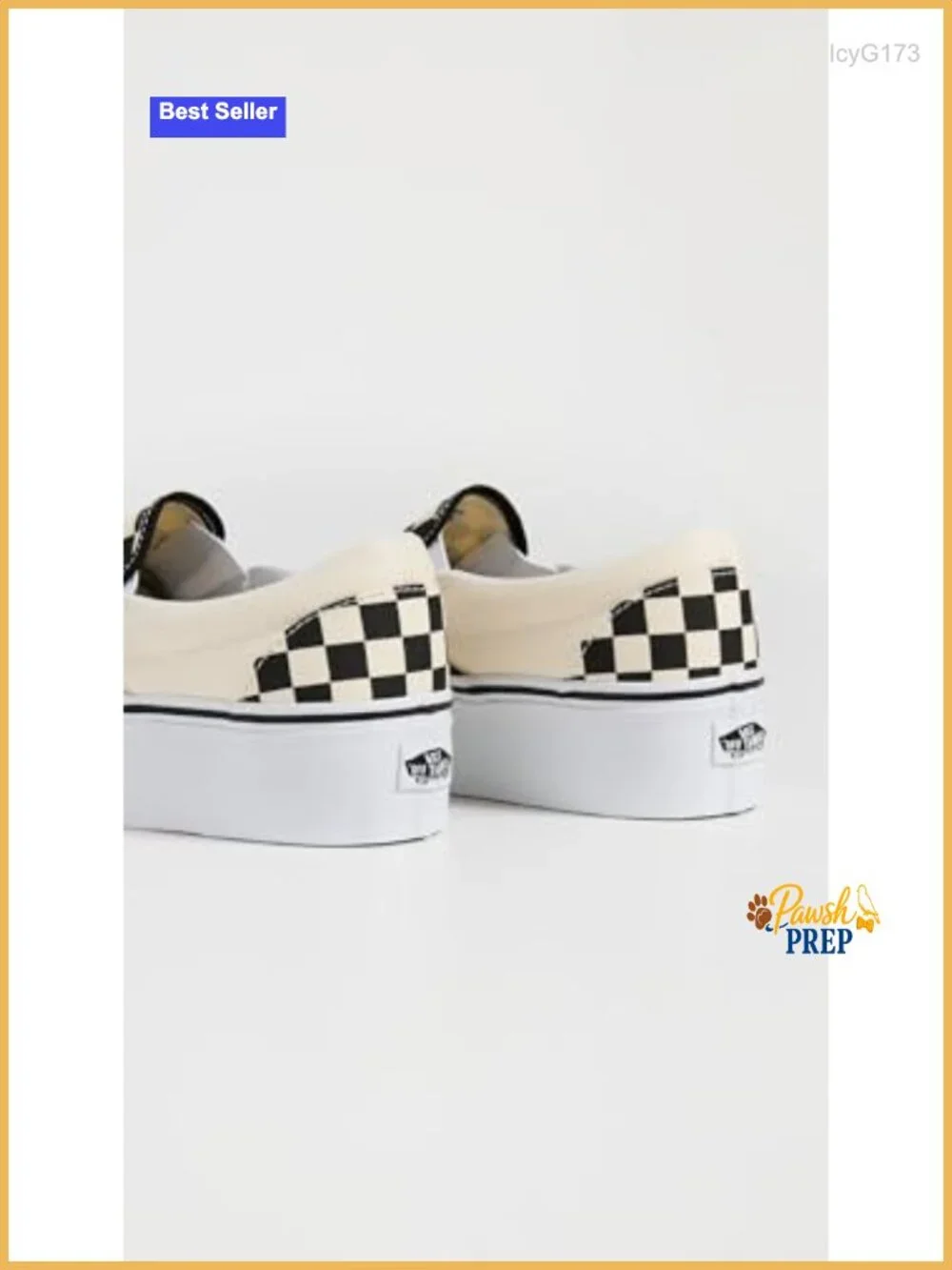 Canvas Slip-On Sneakers Padded Collar Platform 1.5in